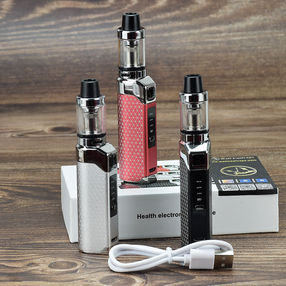 Accessories For Vaping - 80W Vape mod Starter Kit Box