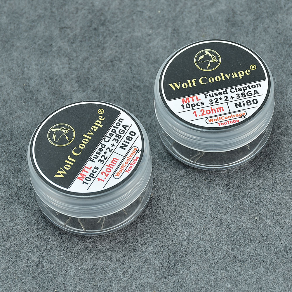 Accessories For Vaping - wolfcoolvape Pre-Built Heating Wire Vape Coil