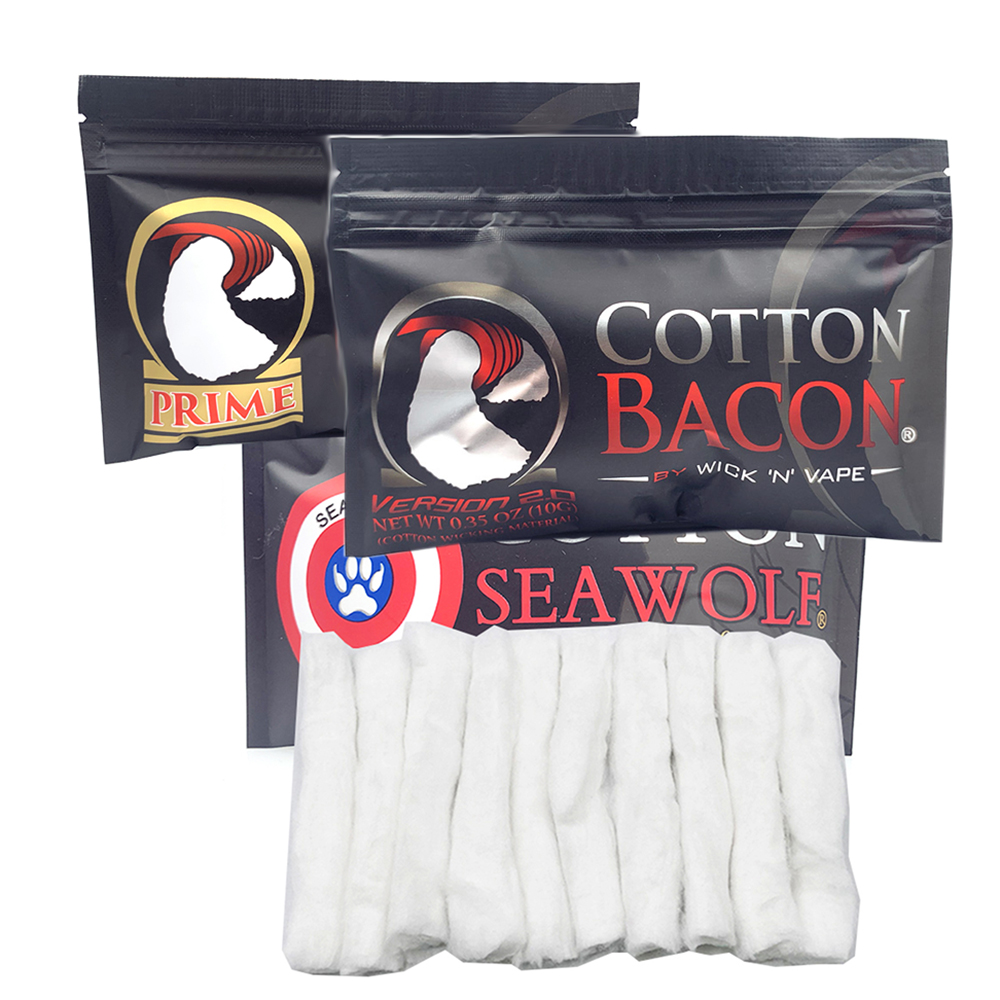 2Pack Cotton Bacon Prime Silve - Vaping Goods 리뷰 및 가격