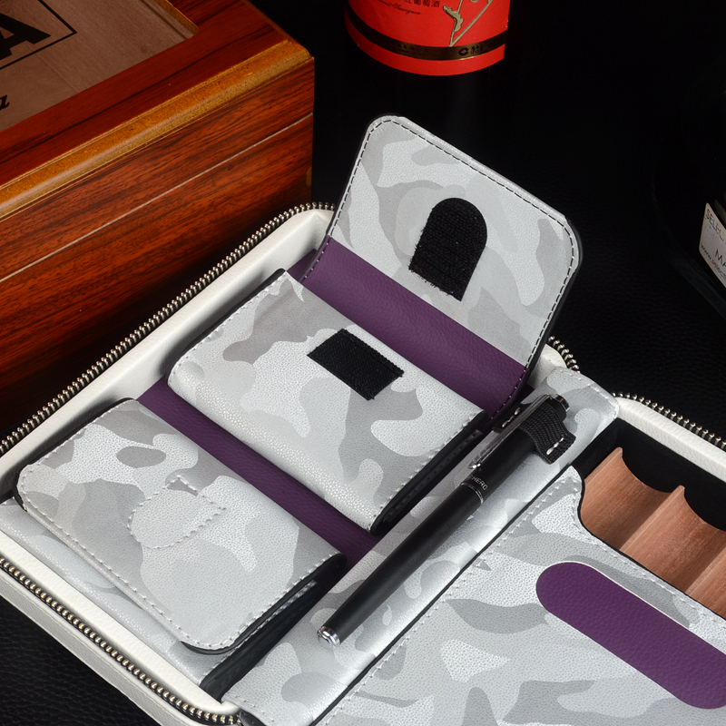 Travel Cigar Case Leather Ciga - Vape Ring 리뷰 및 가격