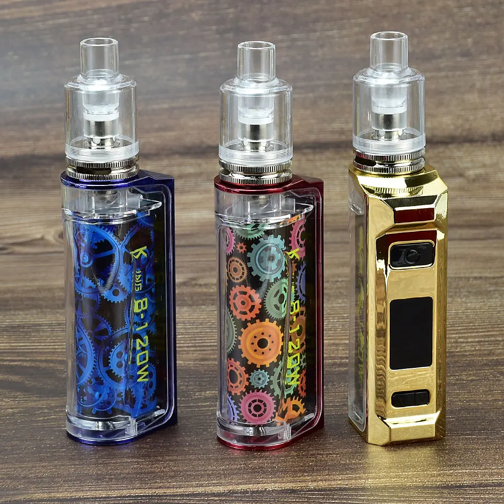 King8-120W Box Mod Kit electro - Accessories For Vaping 리뷰 및 가격