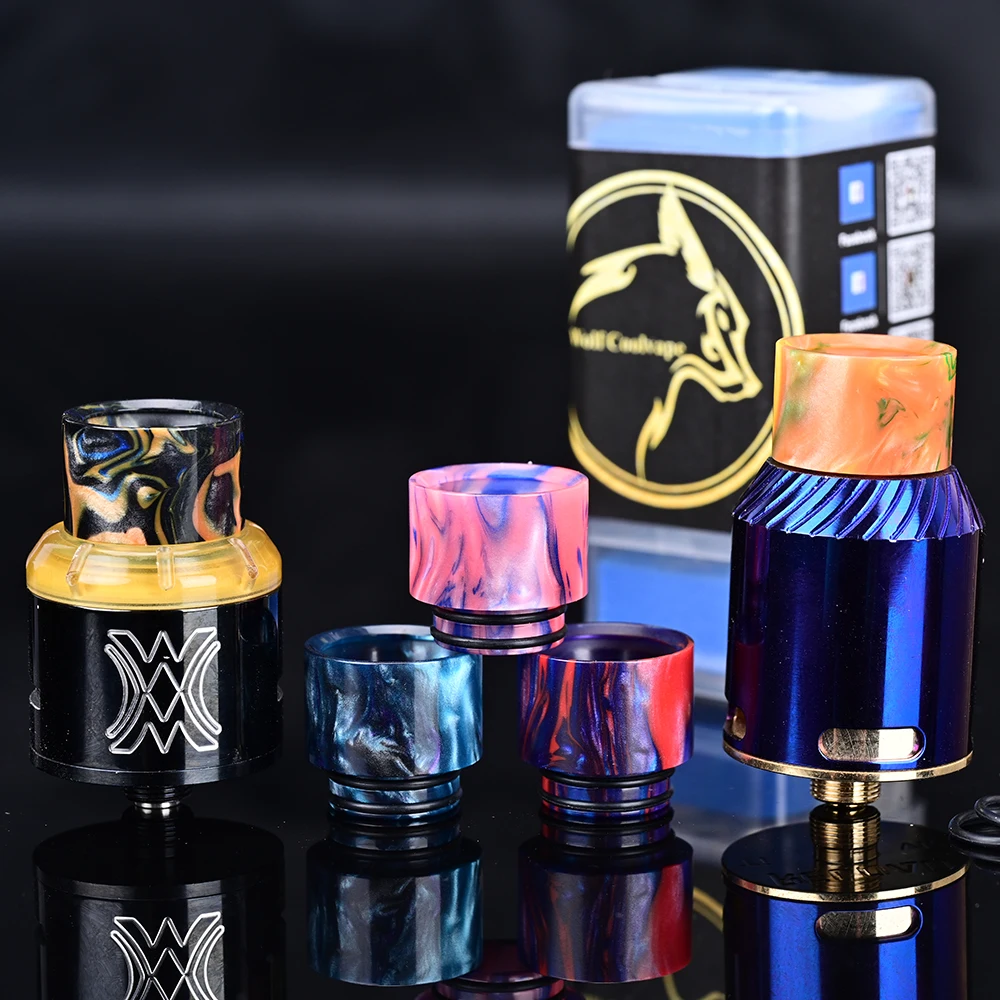 Wolfcoolvape 5PCS 810 Resin Dr - Drip Tip Resin 리뷰 및 가격