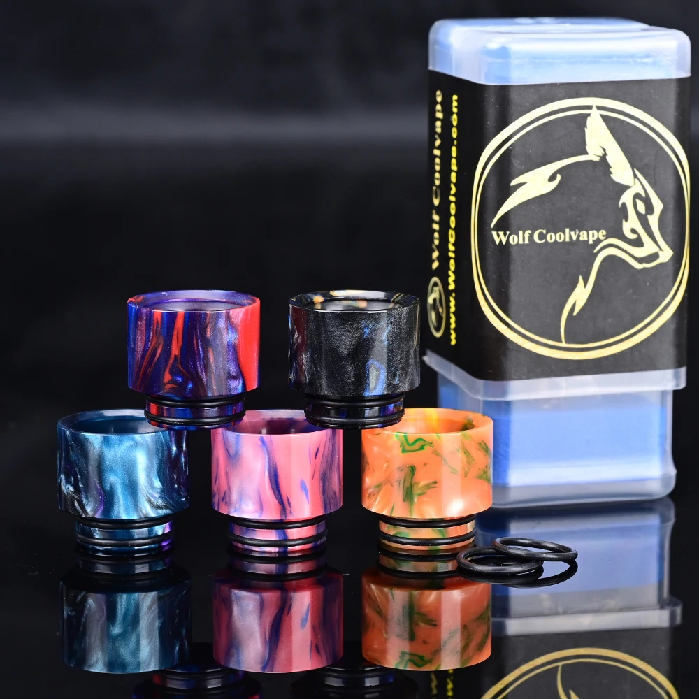 Wolfcoolvape 5PCS 810 Resin Dr - Drip Tip Resin 리뷰 및 가격