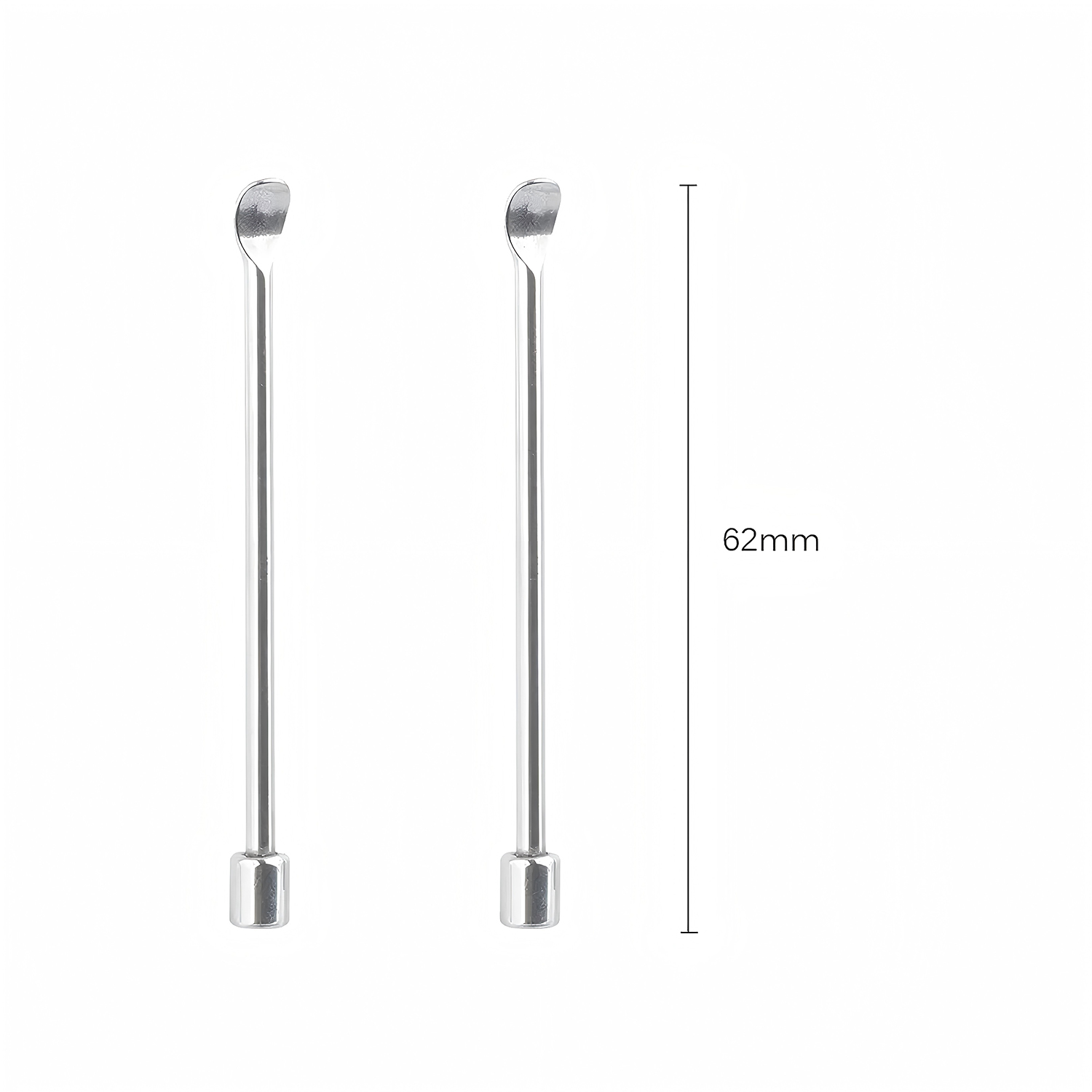 2Pcs 6cm Stainless Steel Mini  - Vaping Goods 리뷰 및 가격