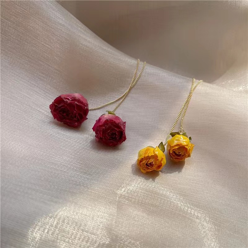 5pcs Drip Glue Roses Dried Flo - Drip Tip Resin 리뷰 및 가격