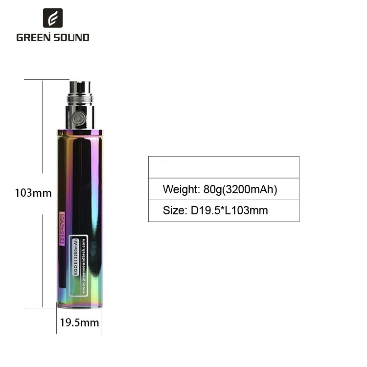 GS Ego 3 III 3200mAh Battery V - Accessories For Vaping 리뷰 및 가격