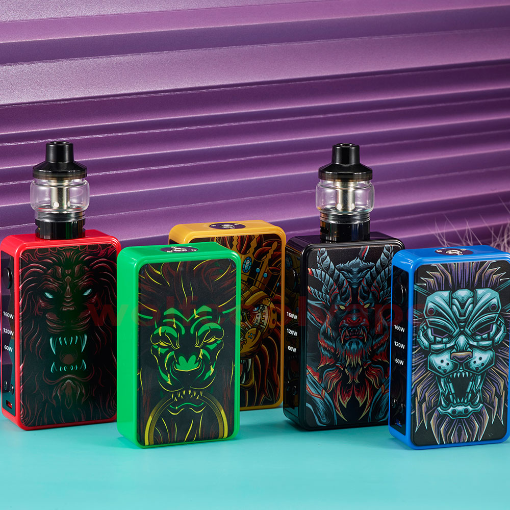 160W Box Mod Kit 60W/120W/160W - Accessories For Vaping 리뷰 및 가격