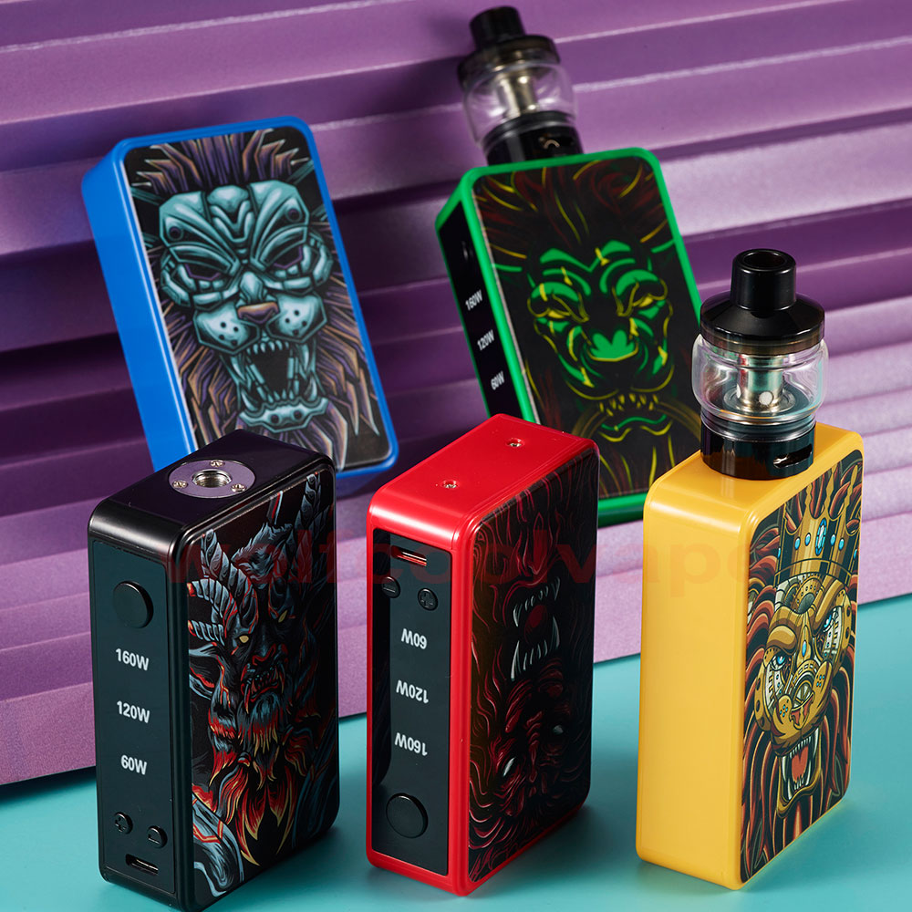 160W Box Mod Kit 60W/120W/160W - Accessories For Vaping 리뷰 및 가격