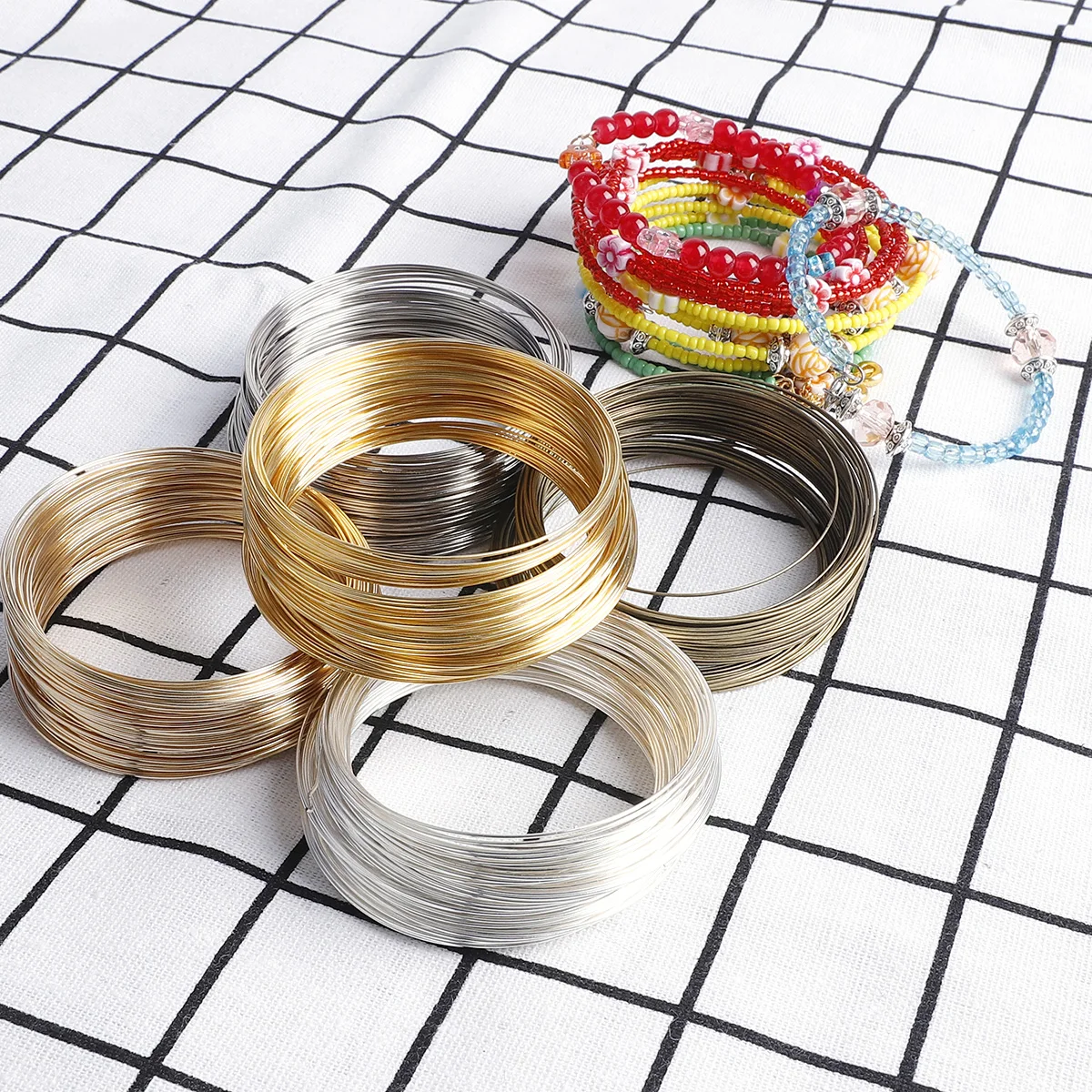 100Loops 0.6mm Memory Wire Bra - Coil Building Kit 리뷰 및 가격