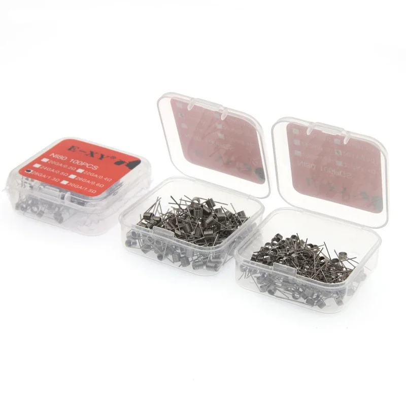 100PCS/BOX Prebuilt Coil Wire  - Coil Building Kit 리뷰 및 가격