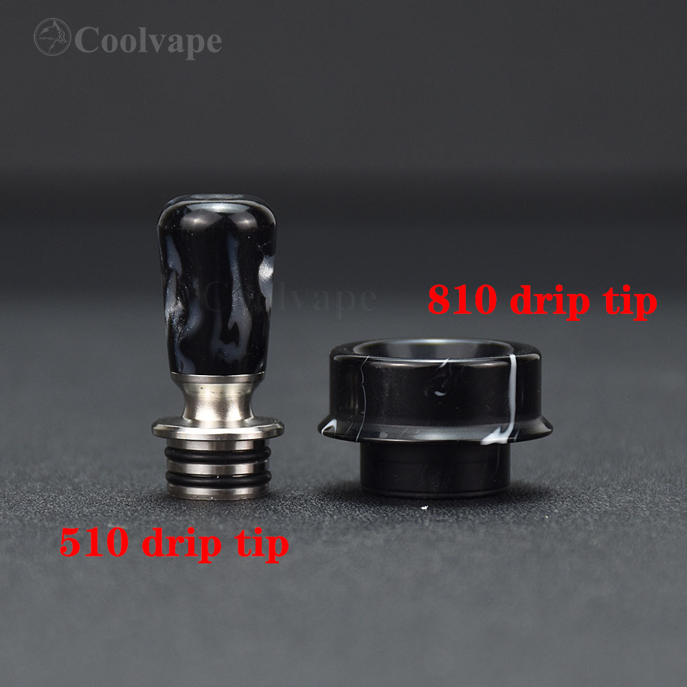 MTL 510 Drip Tip 810 Drip Tip  - Drip Tip Resin 리뷰 및 가격