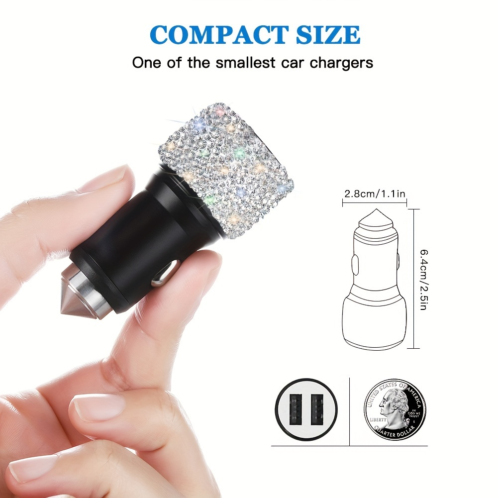 Car Bling USB Styling Diamond  - Vape Decoration 리뷰 및 가격