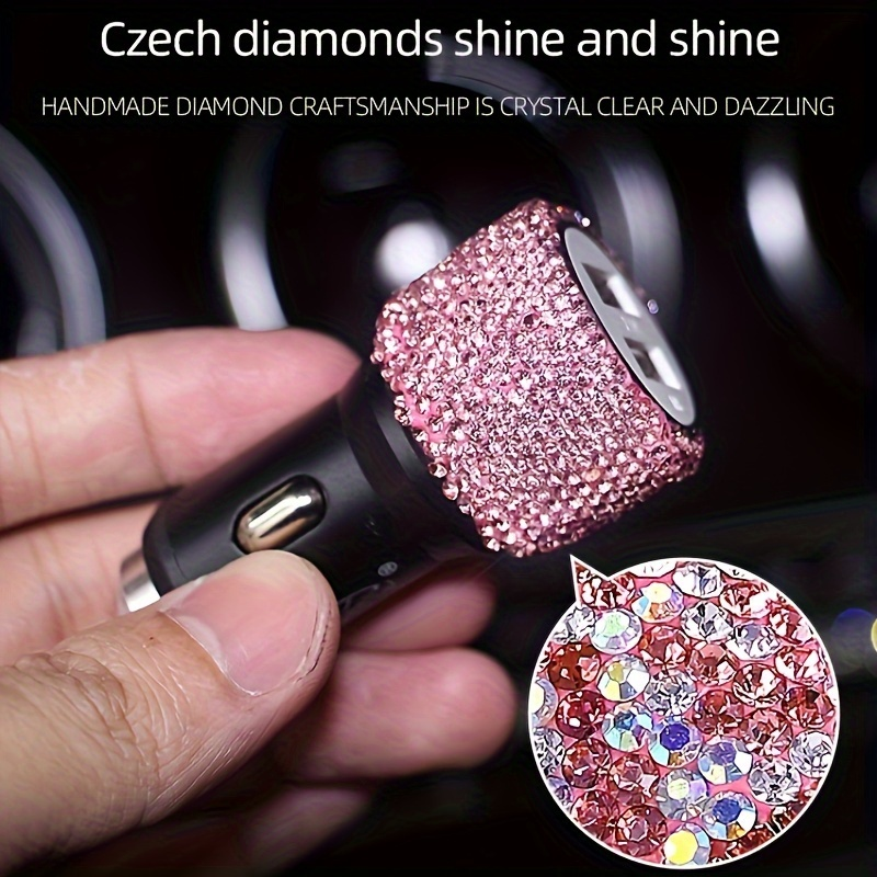 Car Bling USB Styling Diamond  - Vape Decoration 리뷰 및 가격