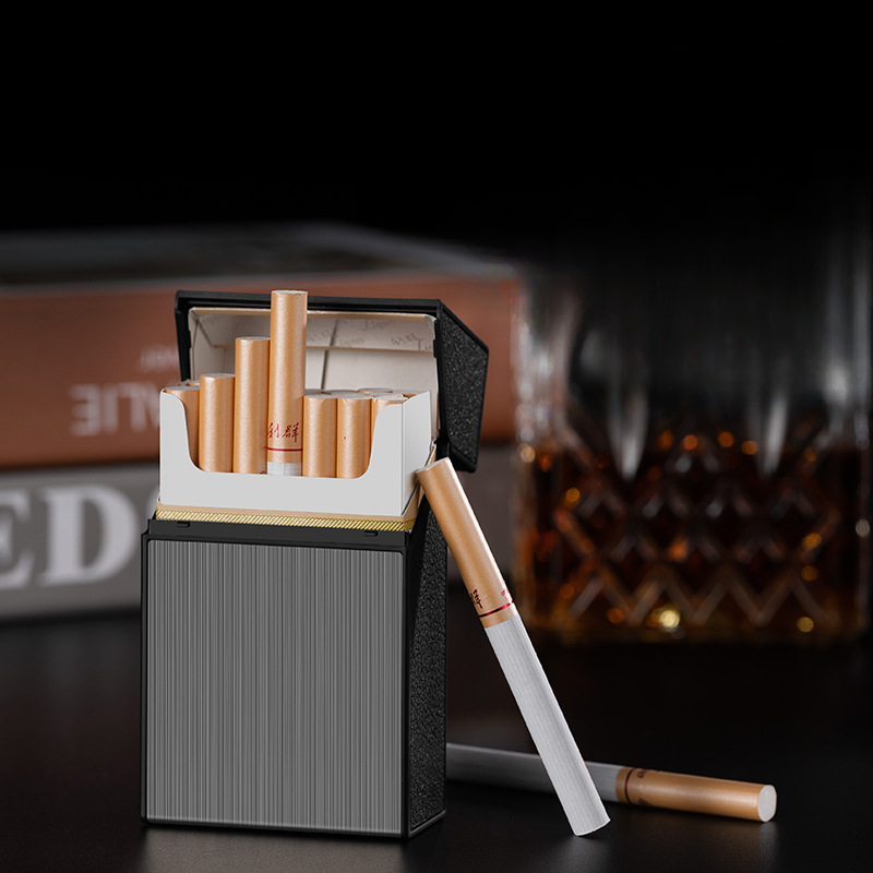 2 In 1 20 Cigarette Case Light - Accessories For Vaping 리뷰 및 가격
