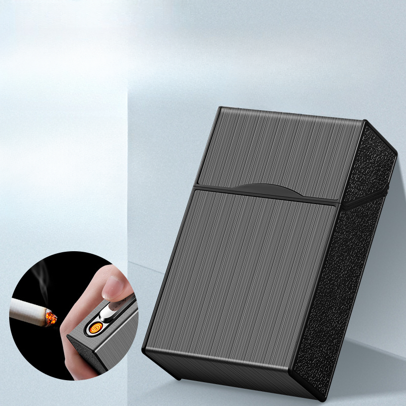 2 In 1 20 Cigarette Case Light - Accessories For Vaping 리뷰 및 가격