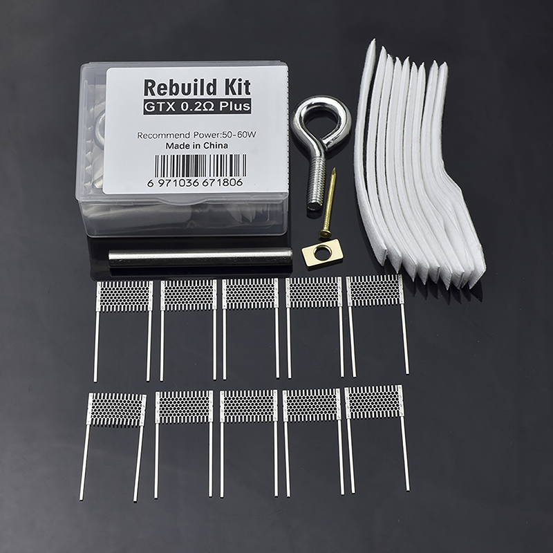 DIY Rebuild Kit GTX 0.2ohm Plu - Coil Building Kit 리뷰 및 가격