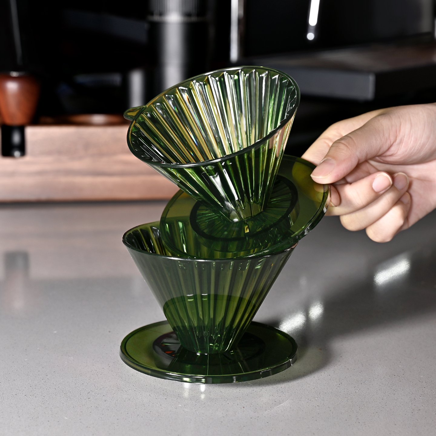 Reusable Coffee Dripper Resin  - Drip Tip Resin 리뷰 및 가격
