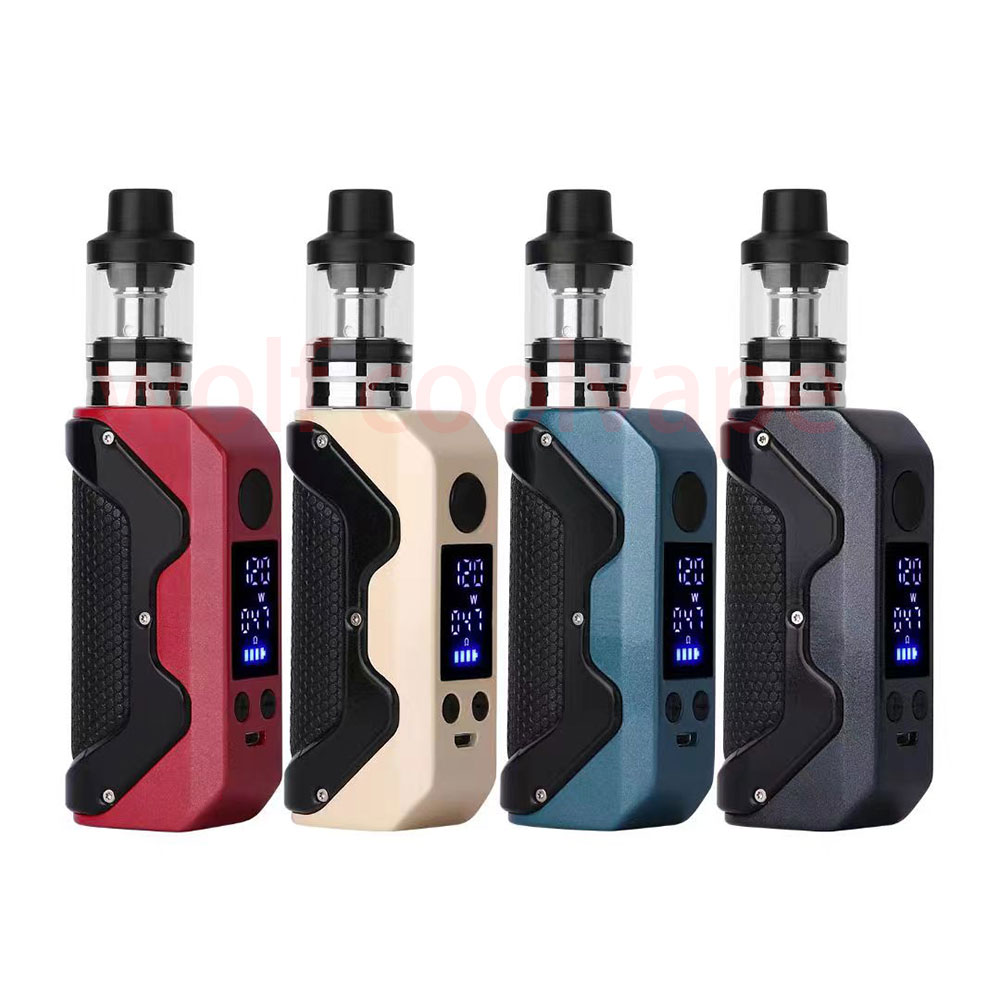 E-cigarette vaper 120W Box mod - Accessories For Vaping 리뷰 및 가격